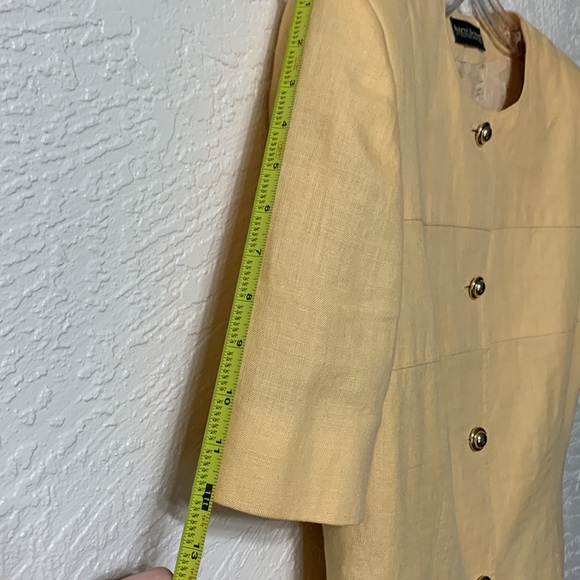 Retro blazer jacket buttercup Harve Benard - Picture 9 of 14